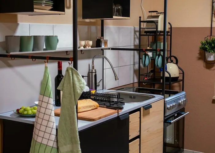 Daire Hohe Gaeste - Zentral, Barrierefrei, Hunde Willkommen