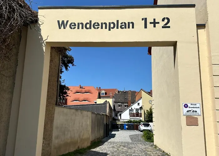 Daire Hohe Gaeste - Zentral, Barrierefrei, Hunde Willkommen Naumburg (Saale)